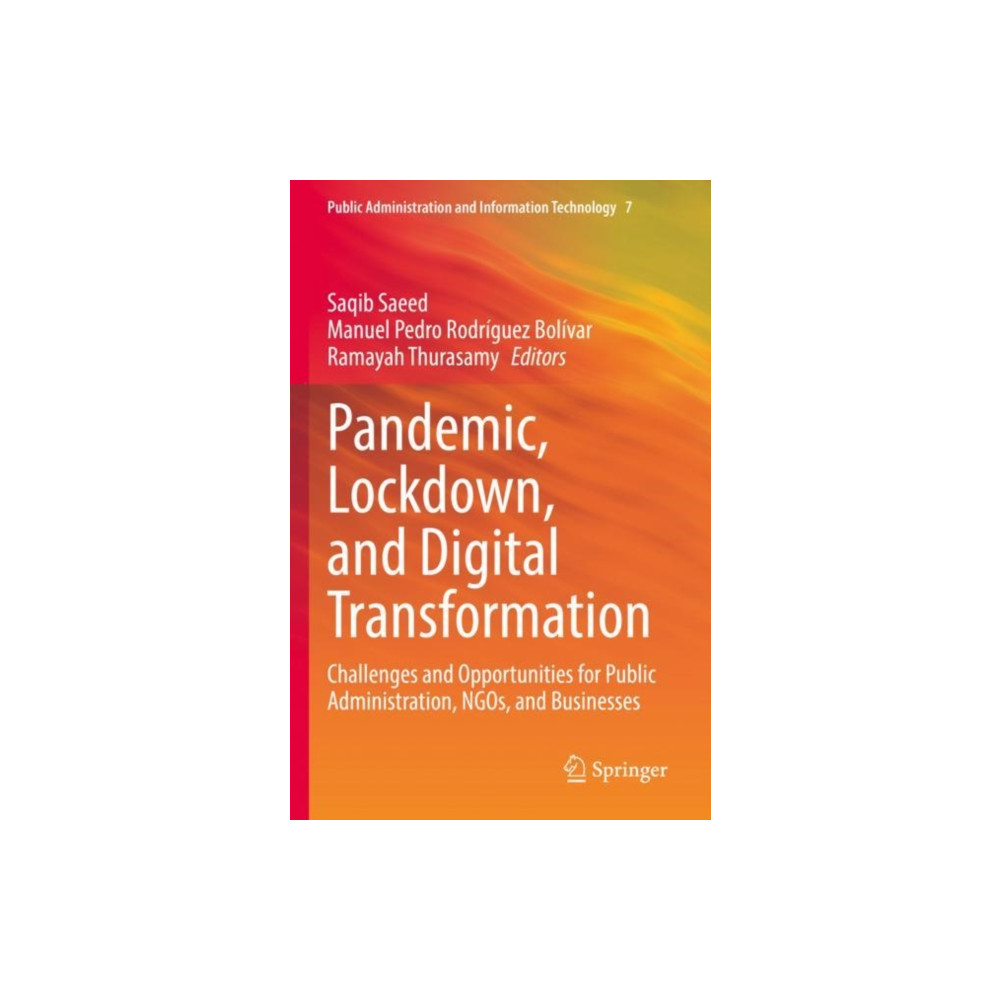 Produktbild för Pandemic, Lockdown, and Digital Transformation (häftad, eng)