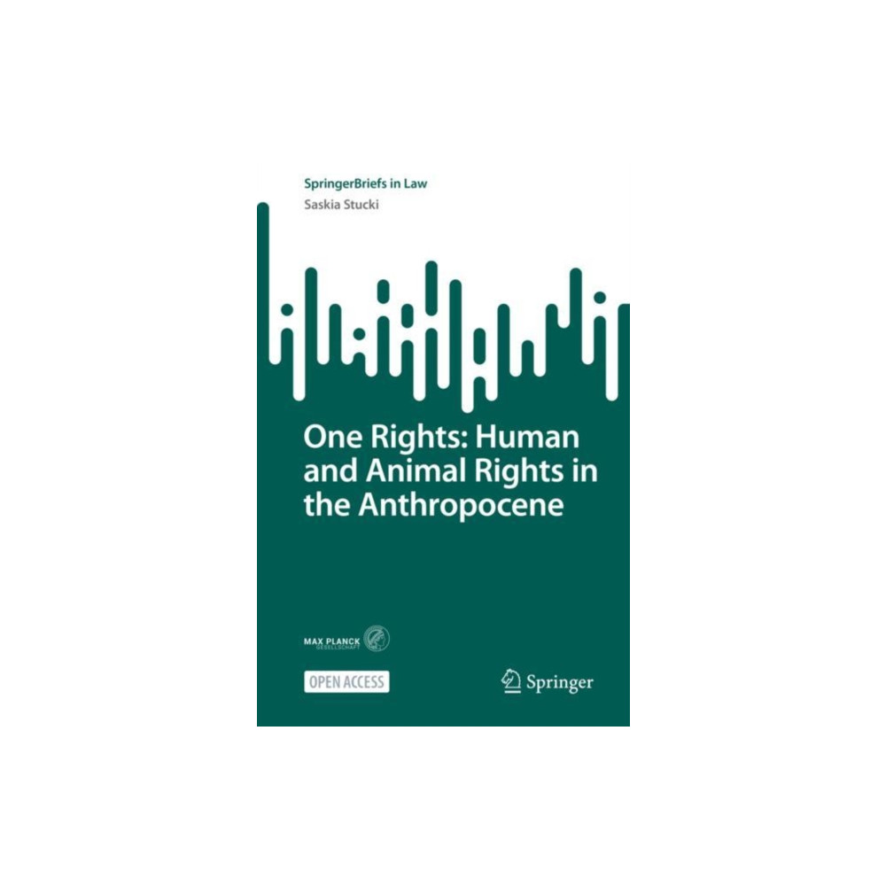 Produktbild för One Rights: Human and Animal Rights in the Anthropocene (häftad, eng)