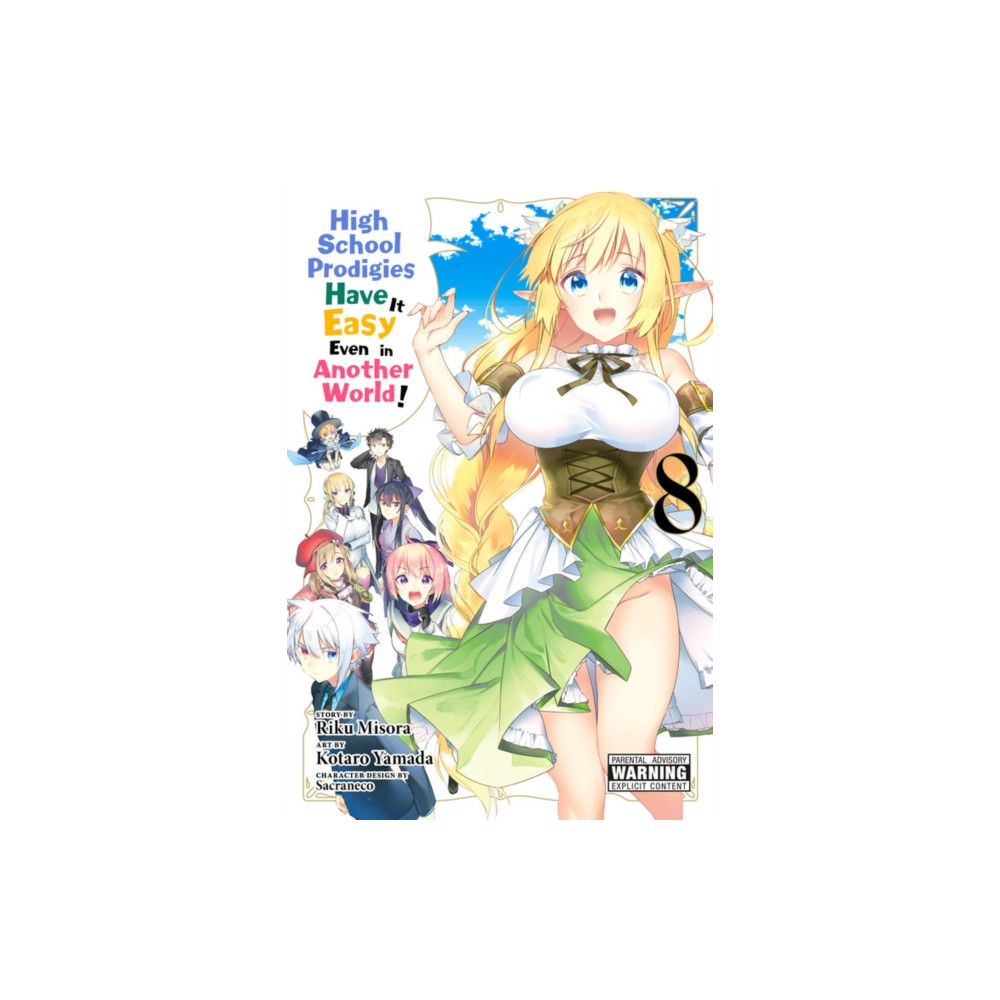 Produktbild för High School Prodigies Have It Easy Even in Another World!, Vol. 8 (manga) (häftad, eng)