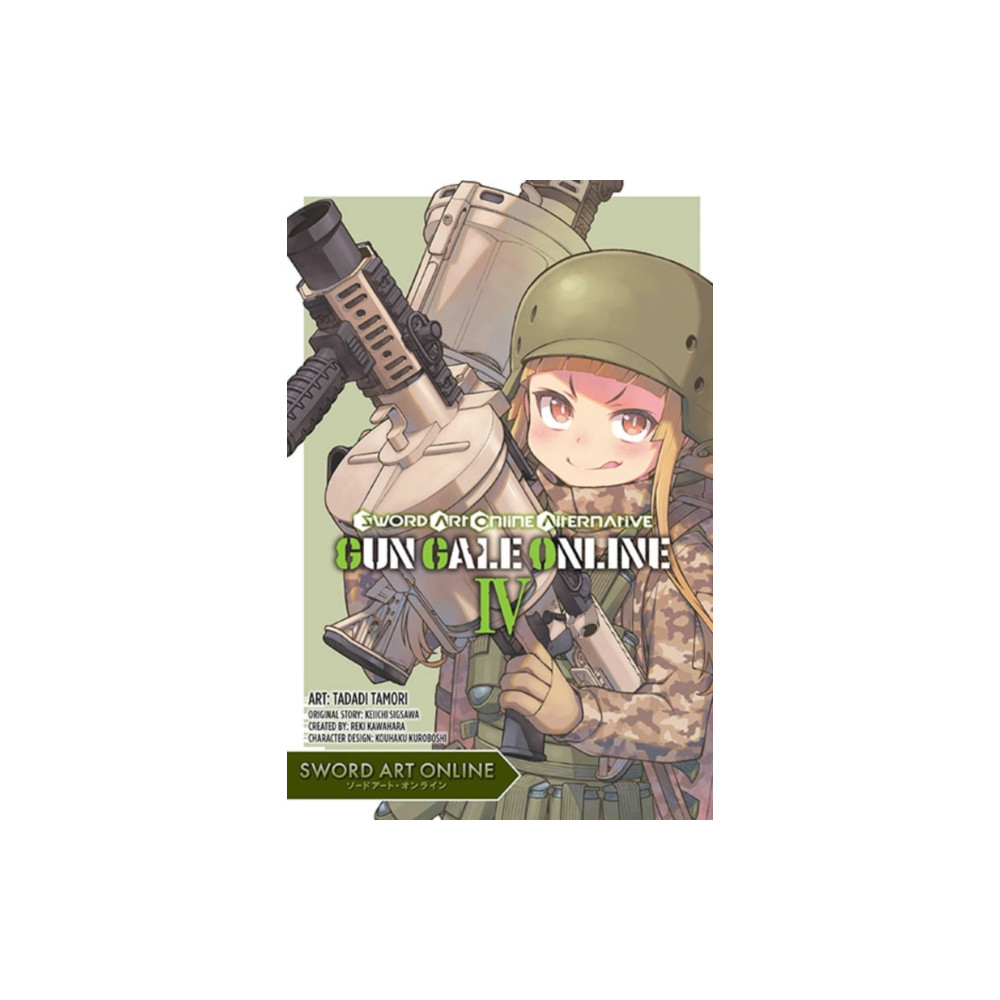 Produktbild för Sword Art Online Alternative Gun Gale Online, Vol. 4 (manga) (häftad, eng)