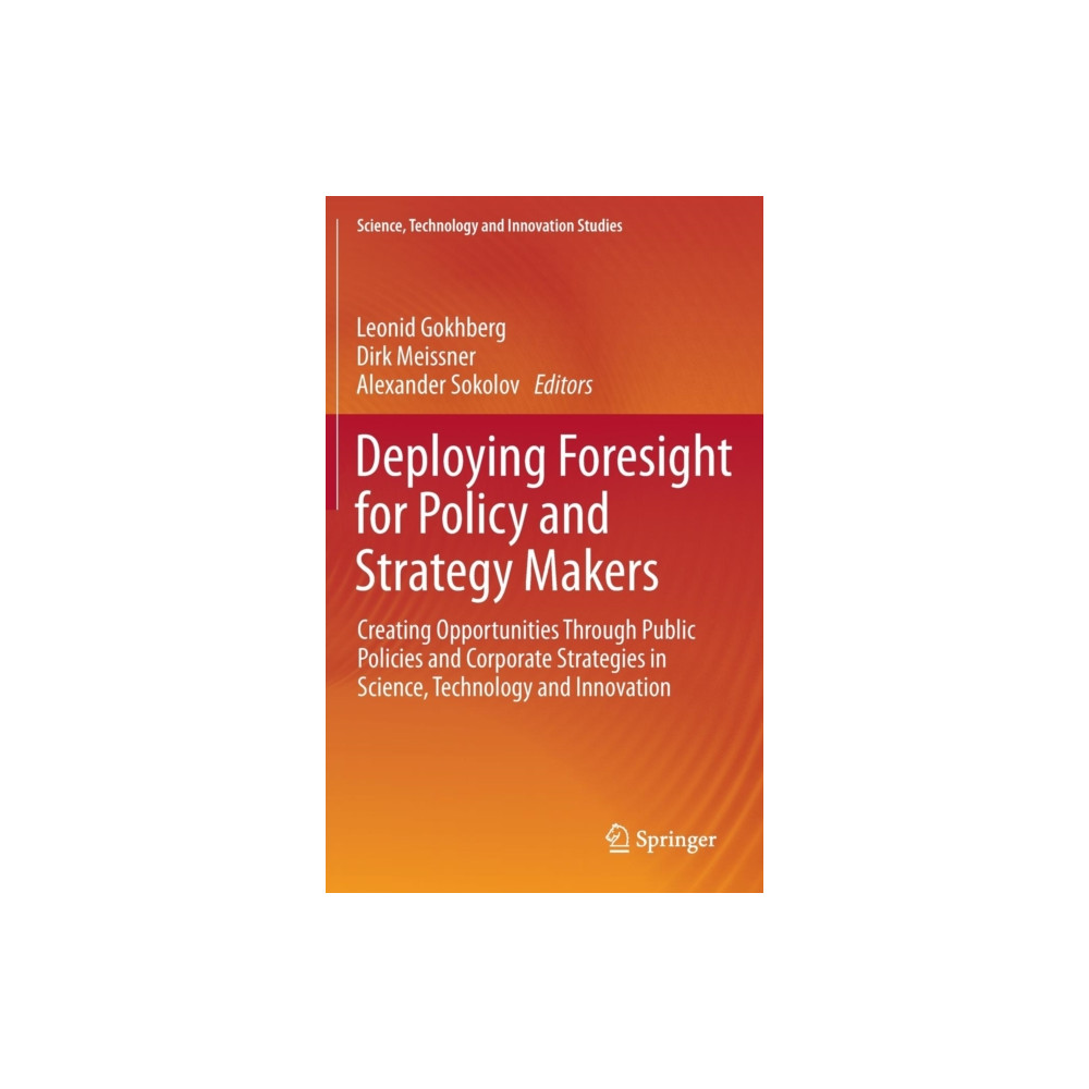 Produktbild för Deploying Foresight for Policy and Strategy Makers (inbunden, eng)
