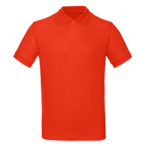 B and C Collection B&C Inspire Polo Men Fire Red