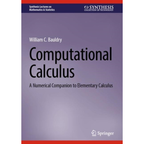 Springer International Publishing AG Computational Calculus (inbunden, eng)