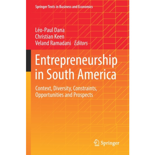 Springer Nature Switzerland AG Entrepreneurship in South America (häftad, eng)