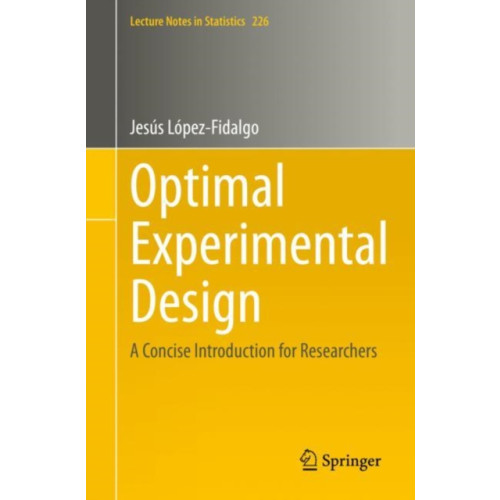 Springer International Publishing AG Optimal Experimental Design (häftad, eng)