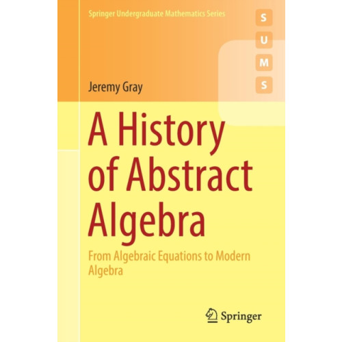 Springer International Publishing AG A History of Abstract Algebra (häftad, eng)