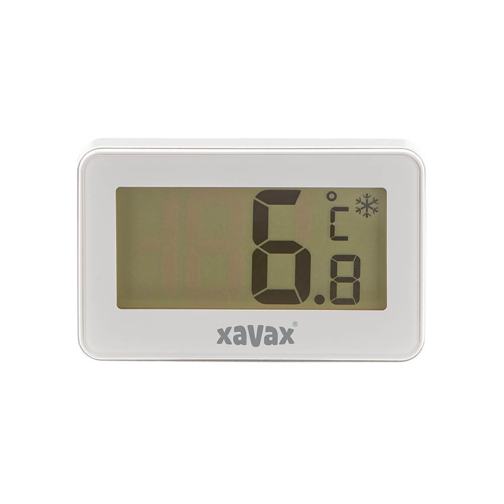 Produktbild för Digital Thermometer for Refrigerator and Freezer White