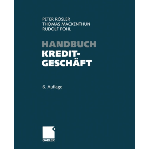 Gabler Handbuch Kreditgeschaft (häftad, ger)