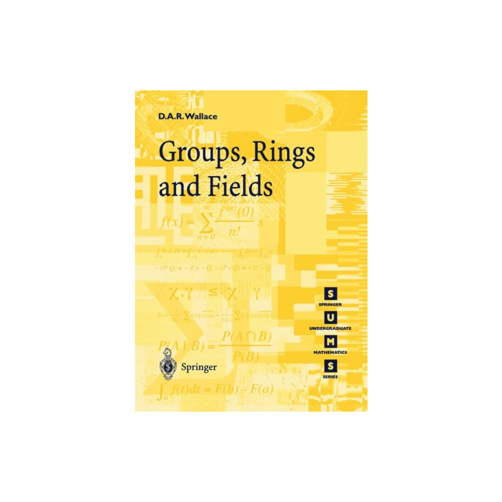 Produktbild för Groups, Rings and Fields (häftad, eng)