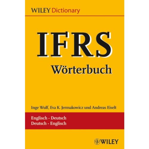 Wiley-VCH Verlag GmbH IFRS–Worterbuch / –Dictionary Englisch–Deutsch/ Deutsch–Englisch (häftad, eng)