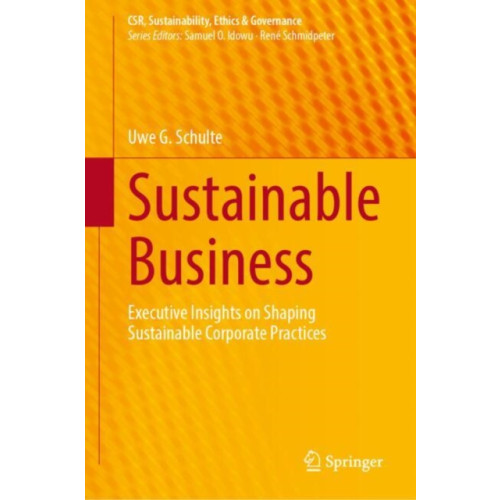 Springer International Publishing AG Sustainable Business (inbunden, eng)