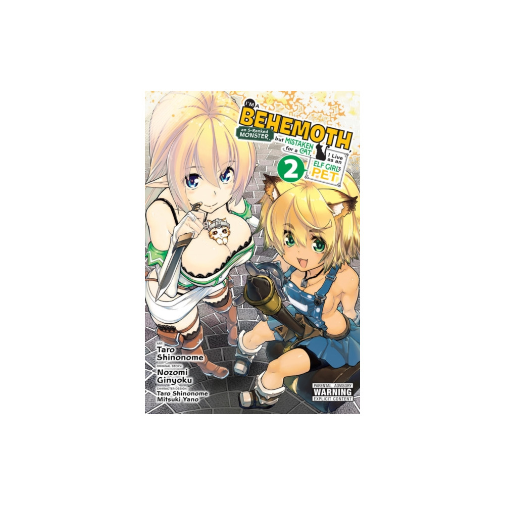 Produktbild för I'm a Behemoth, an S-Ranked Monster, but Mistaken for a Cat, I Live as an Elf Girl's Pet, Vol. 2 (manga) (häftad, eng)
