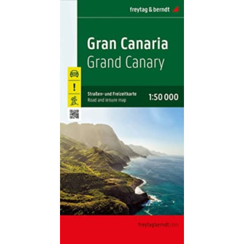 Freytag-Berndt Gran Canaria Road map 1:50.000