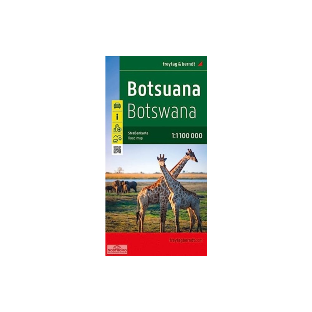 Produktbild för Botswana 1:1100 000