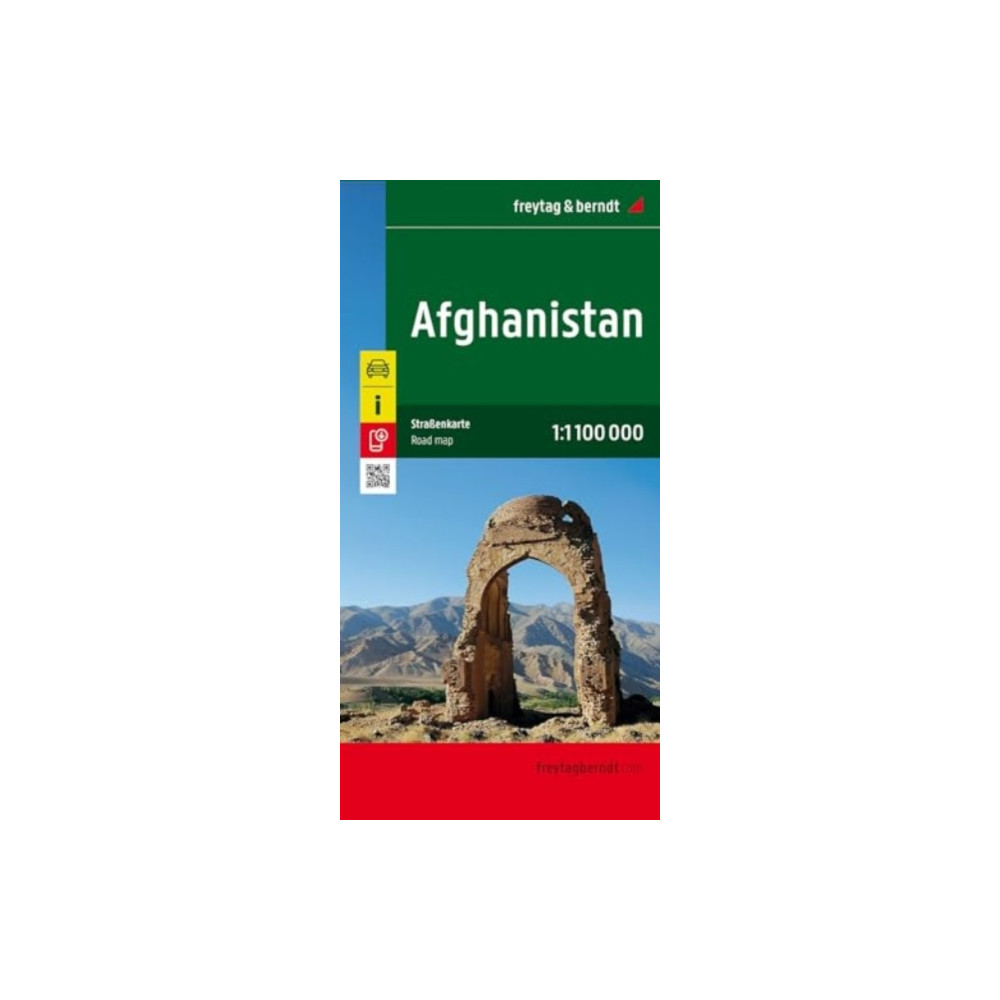 Produktbild för Afghanistan Road Map 1:1,100,000