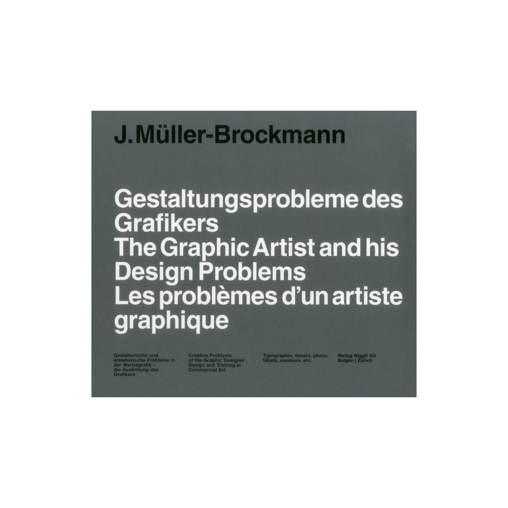 Produktbild för The Graphic Artist and his Design Problems (inbunden, eng)