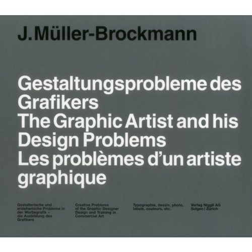 Niggli Verlag The Graphic Artist and his Design Problems (inbunden, eng)