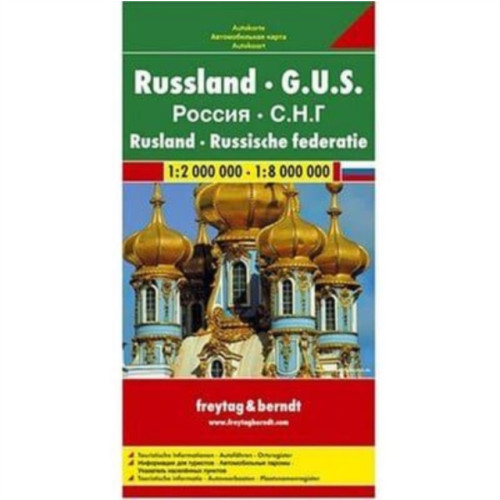 Freytag-Berndt Russia - U.S.S.R., Automap 1:2m - 1:8m