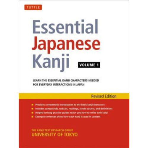 Tuttle Publishing Essential Japanese Kanji Volume 1 (häftad, eng)