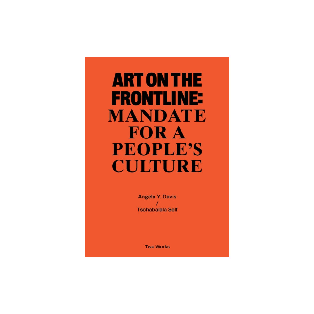 Produktbild för Art on the Frontline: Mandate for a People's Culture (häftad, eng)