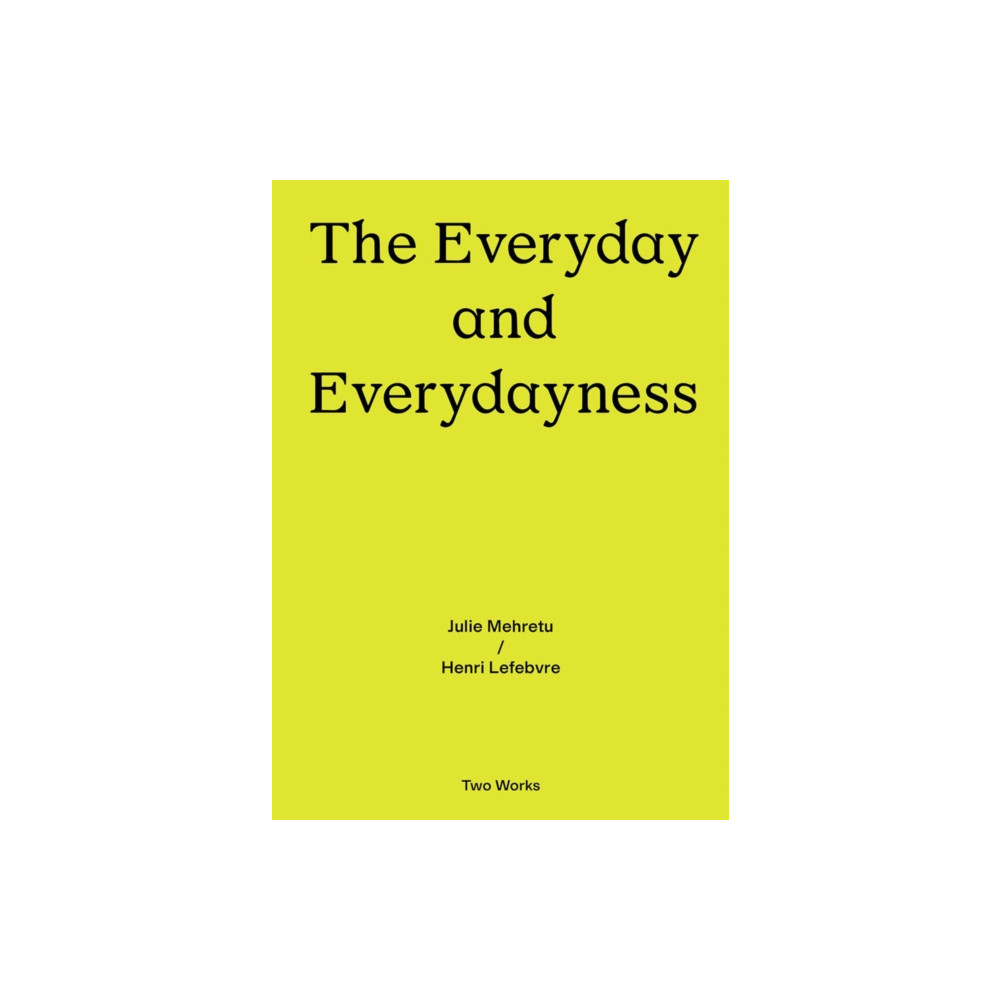 Produktbild för The Everyday and Everydayness (häftad, eng)