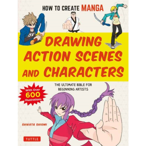 Tuttle Publishing How to Create Manga: Drawing Action Scenes and Characters (häftad, eng)