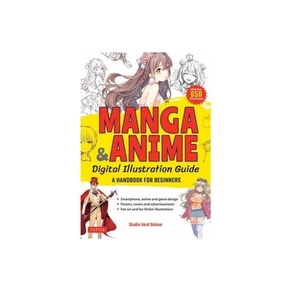 Produktbild för Manga & Anime Digital Illustration Guide (häftad, eng)