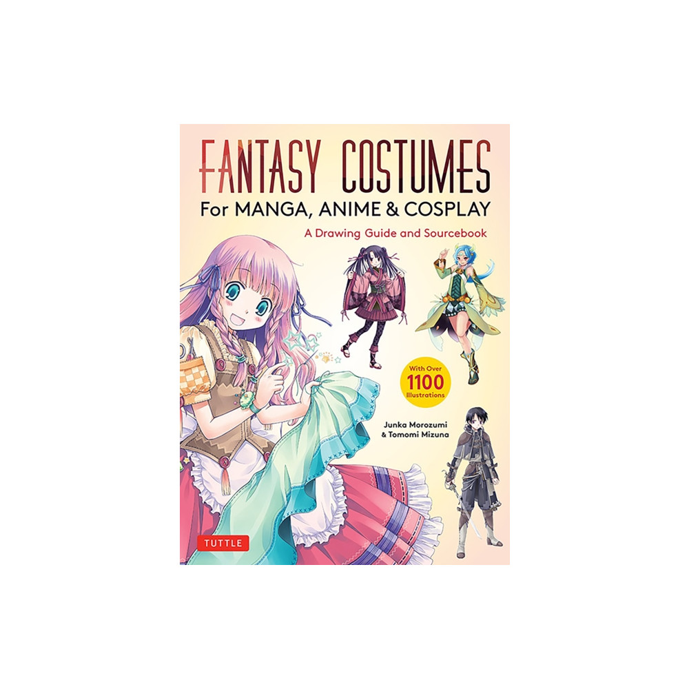 Produktbild för Fantasy Costumes for Manga, Anime & Cosplay (häftad, eng)