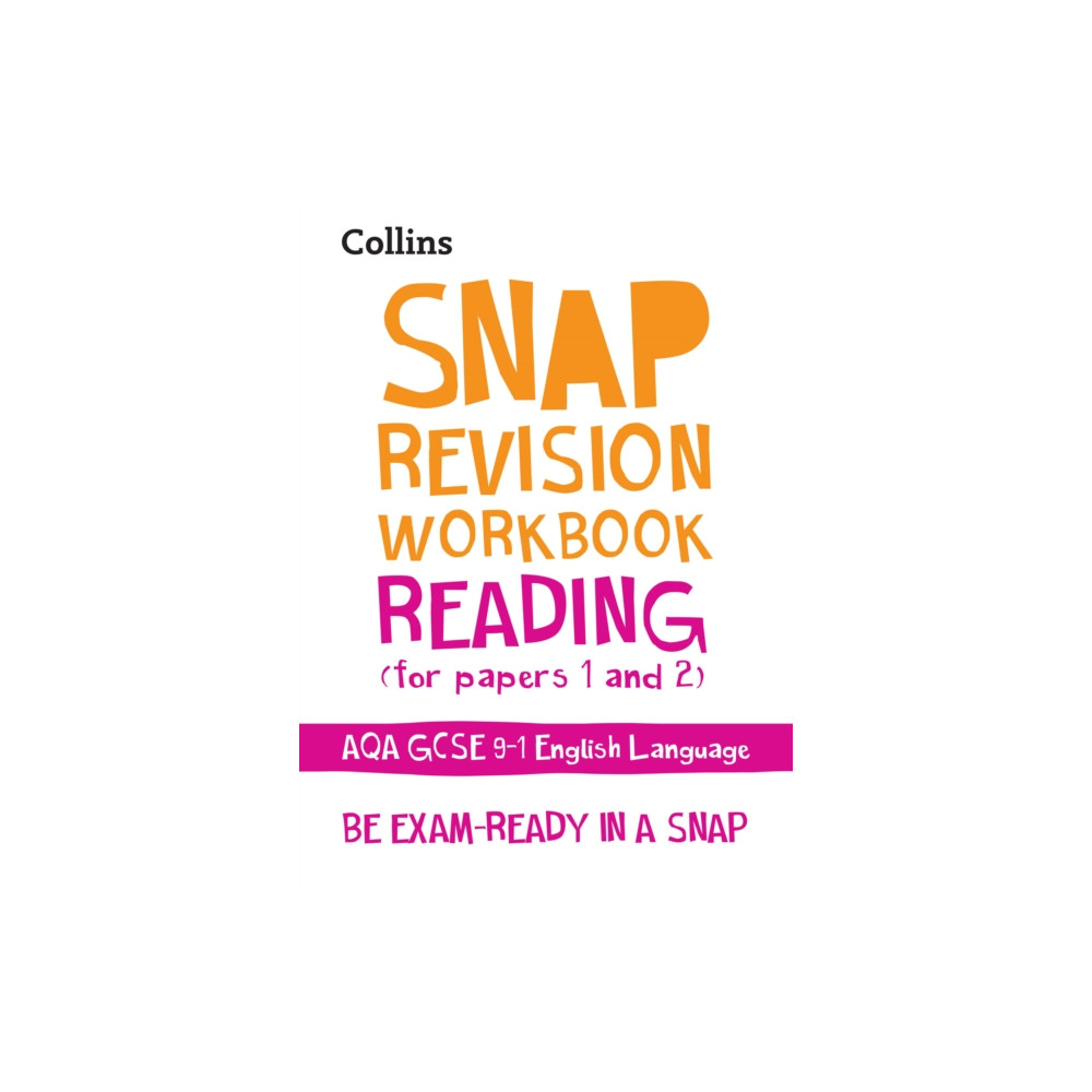 Produktbild för AQA GCSE 9-1 English Language Reading (Papers 1 & 2) Workbook (häftad, eng)