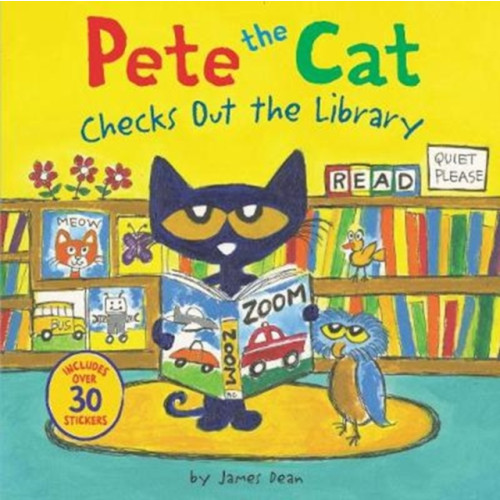 Harpercollins publishers inc Pete the Cat Checks Out the Library (häftad, eng)