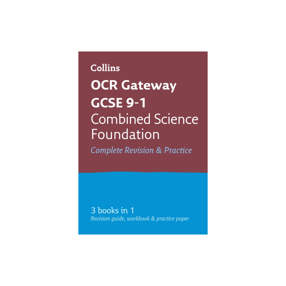 Produktbild för OCR Gateway GCSE 9-1 Combined Science Foundation All-in-One Complete Revision and Practice (häftad, eng)