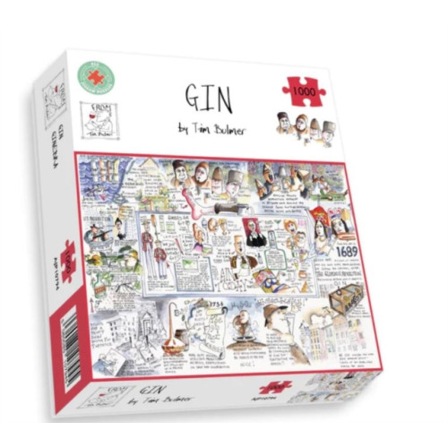 ALL JIGSAW PUZZLES Tim Bulmer's Gin Jigsaw 1000 Piece Puzzle