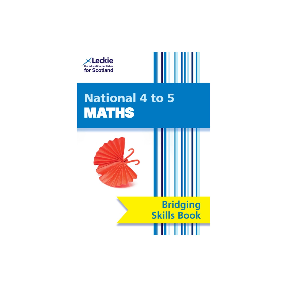 Produktbild för National 4 to 5 Maths Bridging Skills Book (häftad, eng)