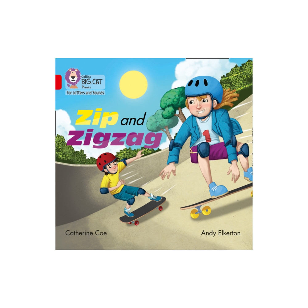 Produktbild för Zip and Zigzag (häftad, eng)