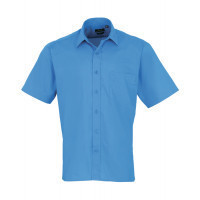 Premier Short Sleeve Poplin Shirt Sapphire