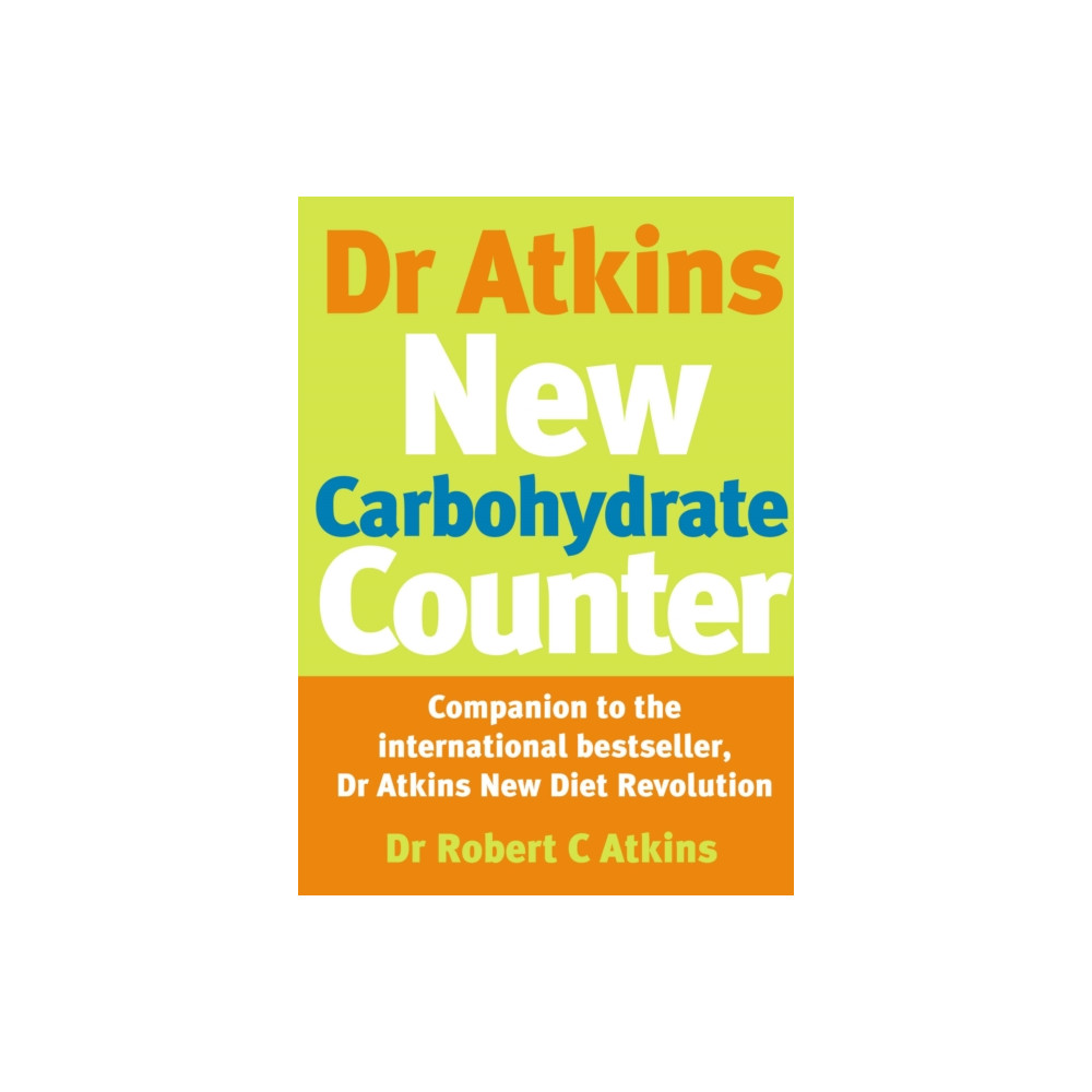 Produktbild för Dr Atkins New Carbohydrate Counter (häftad, eng)