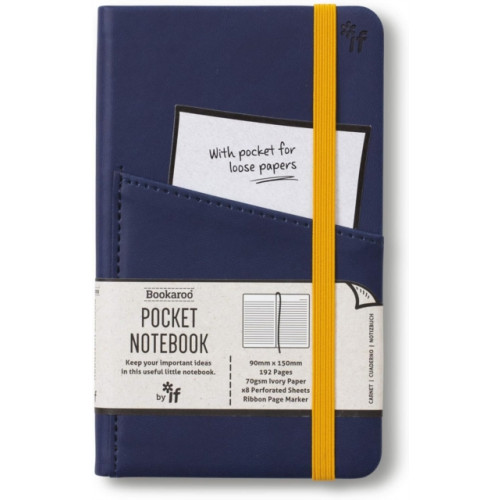 That Company Called If Bookaroo Pocket Notebook (A6) Journal - Navy