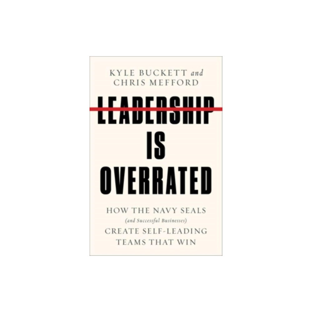 Produktbild för Leadership Is Overrated (inbunden, eng)