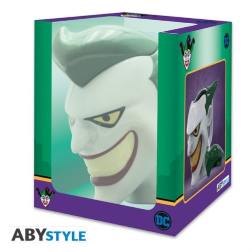 ABYSSE UK DC Comics Joker Head 3D Mug (häftad, eng)