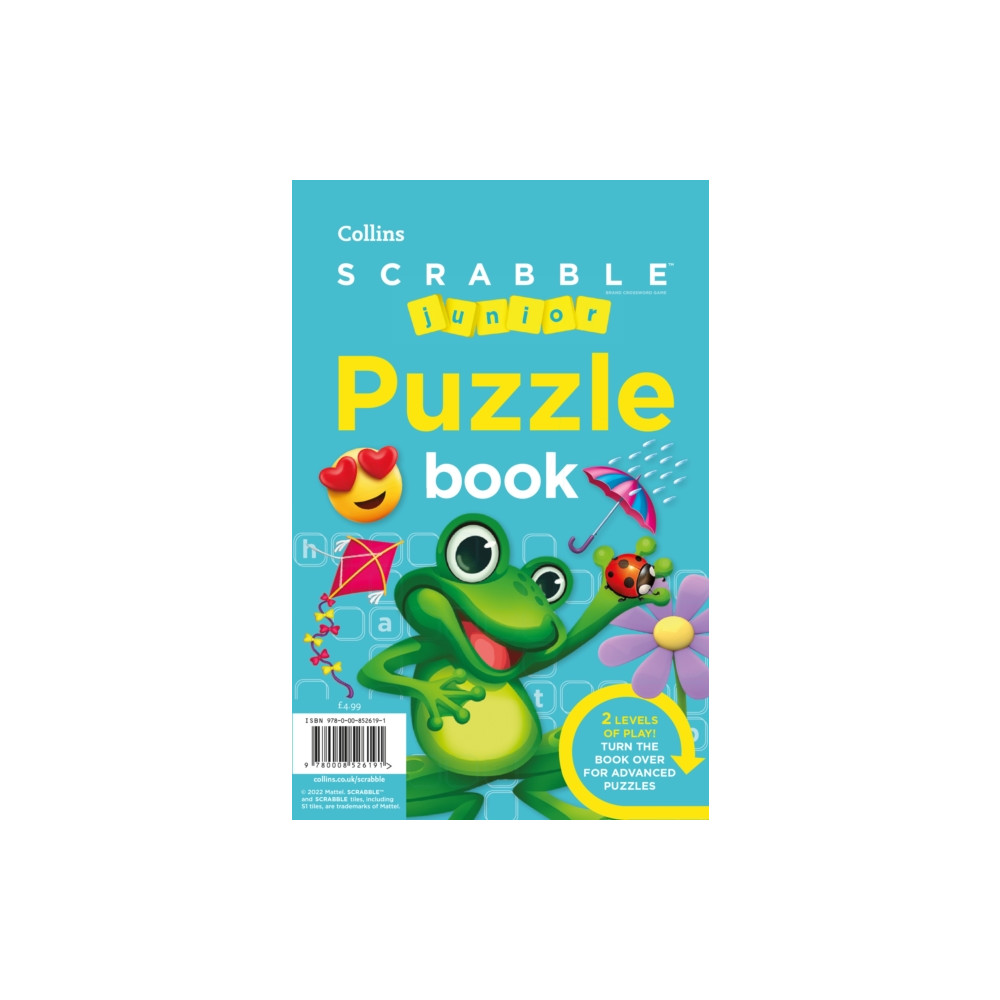 Produktbild för SCRABBLE™ Junior Puzzle Book (häftad, eng)