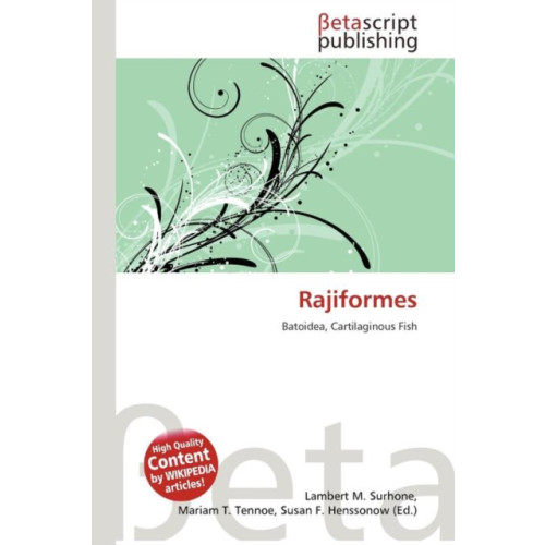 Betascript Publishing Rajiformes (häftad, eng)