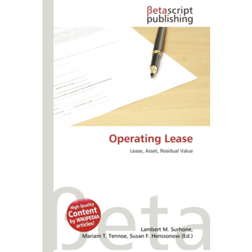 Betascript Publishing Operating Lease (häftad, eng)