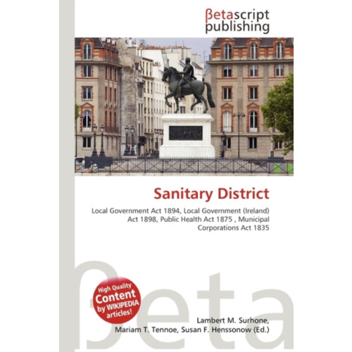 Betascript Publishing Sanitary District (häftad, eng)