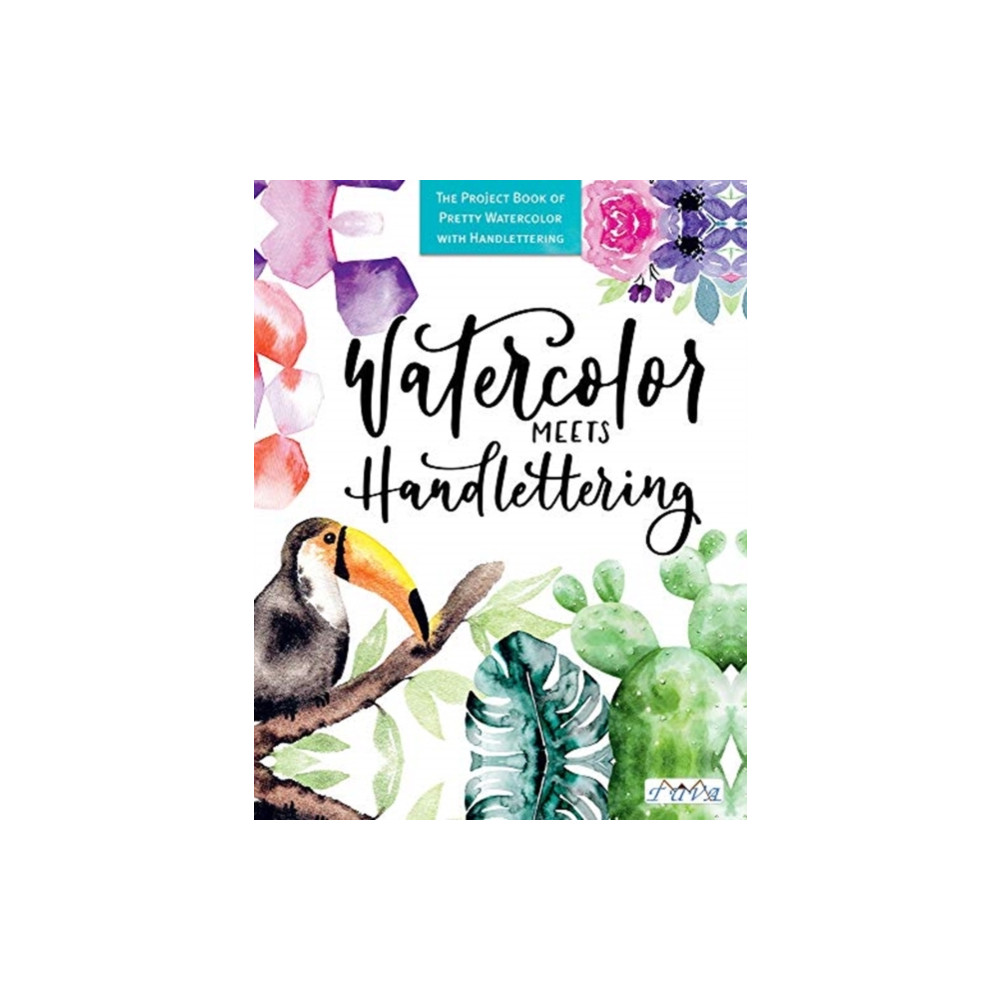 Produktbild för Watercolour Meets Hand Lettering (häftad, eng)