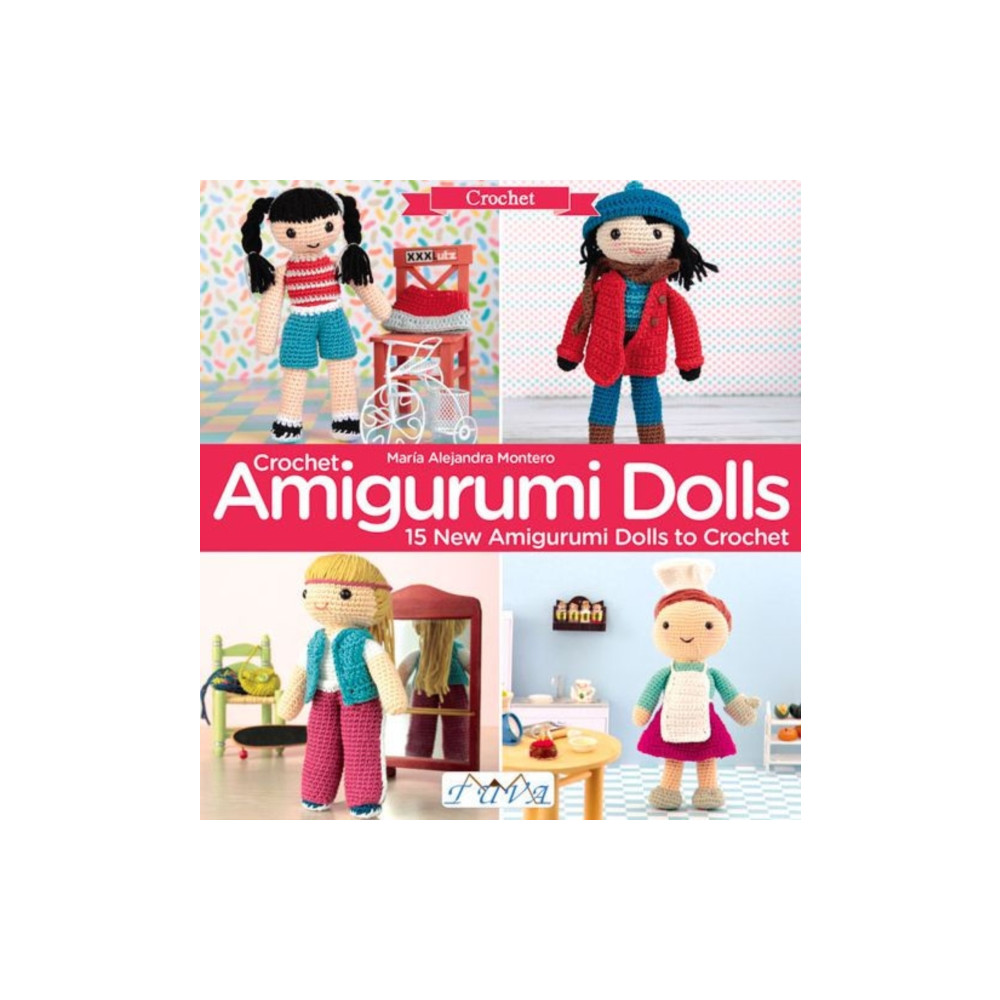 Produktbild för Crochet Amigurumi Dolls (häftad, eng)