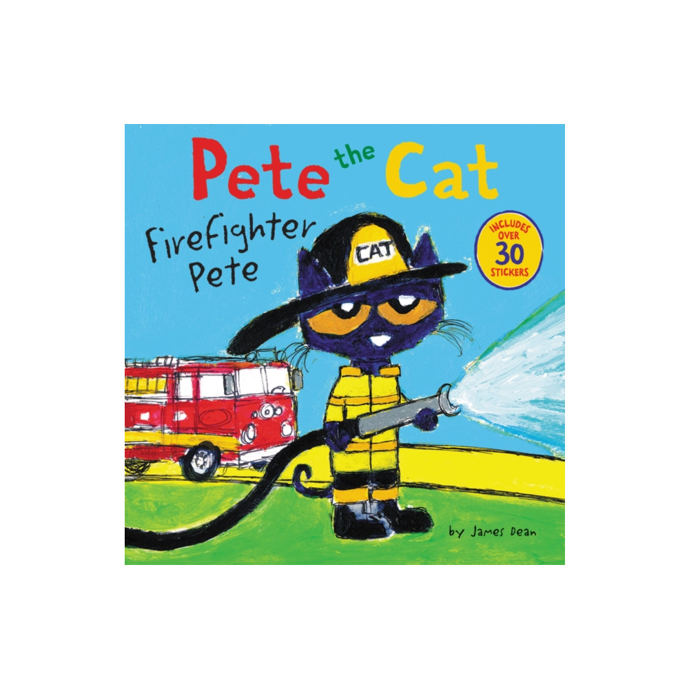 Produktbild för Pete the Cat: Firefighter Pete (häftad, eng)