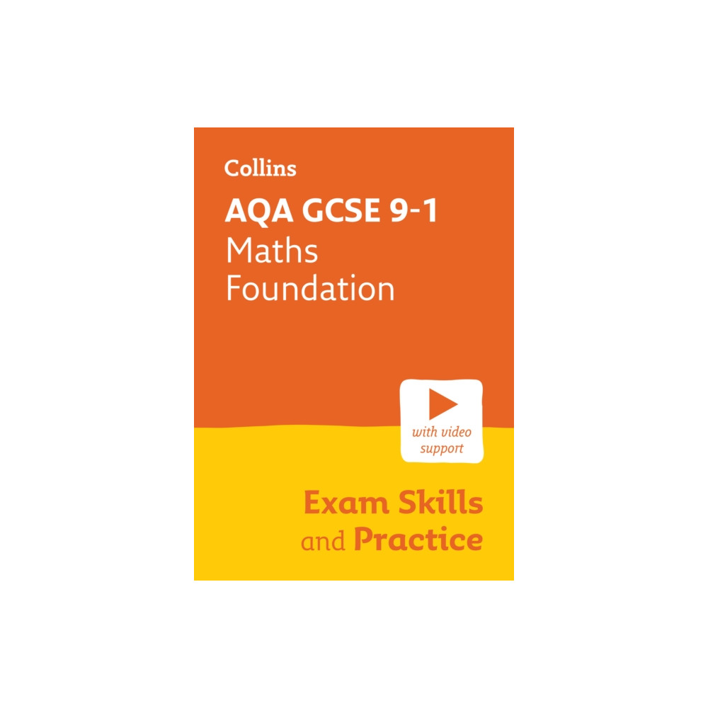 Produktbild för AQA GCSE 9-1 Maths Foundation Exam Skills and Practice (häftad, eng)