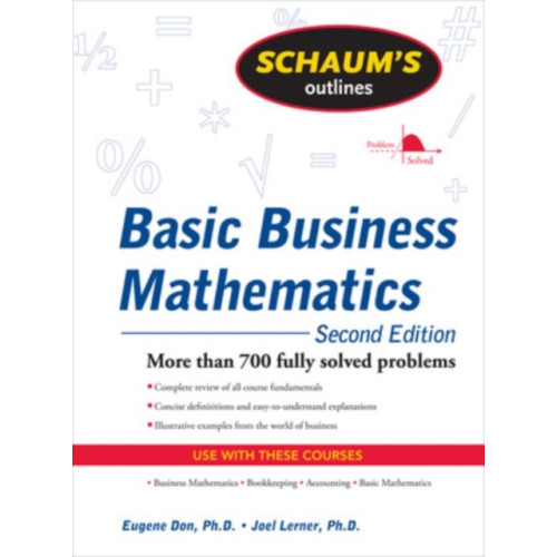 McGraw-Hill Education - Europe Schaum's Outline of Basic Business Mathematics, 2ed (häftad, eng)