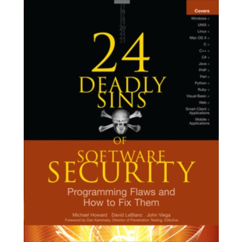 McGraw-Hill Education - Europe 24 Deadly Sins of Software Security: Programming Flaws and How to Fix Them (häftad, eng)