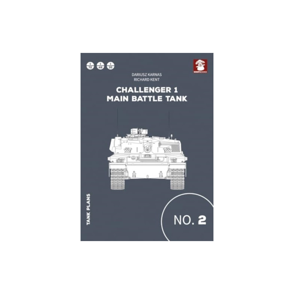 Produktbild för Tanks plans No. 02 Challenger 1 Main Battle Tank (häftad, eng)